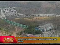 Magat Hydro-Electric Plant temporarily stops operation