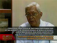 Manila Archbishop Gaudencio Cardinal Rosales, other bishops issue pastoral letter on elections