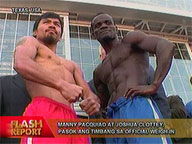 Pacquiao, Clottey meet weight requirement