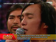 NHI asks Arnel Pineda to issue public apology for his rendition of Lupang Hinirang