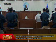 Court yet to resolve rebellion complaint vs Ampatuans