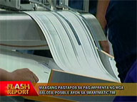 Ballot printing can be finished ahead of deadline, Smartmatic says