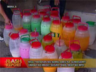 Cops raid stalls selling drinks with magic sugar