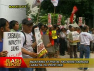 Anakpawis, Piston hold noise barrage vs oil price hike