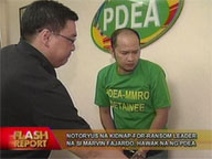 Notorious kidnap for ransom gang leader Marvin Ajardo now in PDEA custody