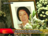 Remains of ex-Sec. Boncodin moved to Taguig's Heritage Park
