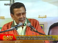 Erap, Drilon not bothered by Islamic scholars' <i>fatwa</i>