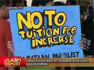 Students in near confrontation with CHED security guards