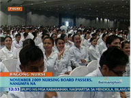  QTV:  November 2009 nursing board passers take oath