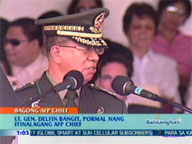  QTV:  Bangit formally assumes top AFP post
