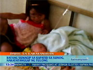   QTV:   Financial help pours in for girl who saved sibling from Negros fire
