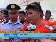 <b> QTV: </b> Coast Guard trains Beach Resorts lifeguards