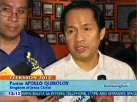  QTV:  Noynoy finally visits religious leader Quiboloy
