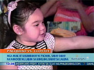 <b>QTV:</b> Pacquiao household members watch fight together in Laguna