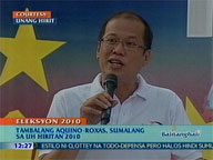 <b>QTV:</b> LP tandem Aquino-Roxas on UH Hiritan 2010