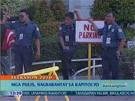 QTV: Policemen guard the Bulacan capitol