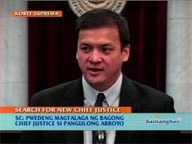  QTV:  SC: PGMA can appoint new chief justice