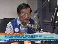QTV: Ang Kapatiran tandem De los Reyes-Chipeco: Being non-trapo is our advantage