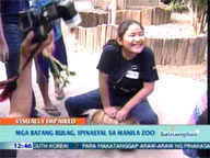 <b> QTV: </b> Blind children visit Manila Zoo