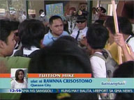 <b>QTV:</b> PUP students storm CHED to oppose tuition hike