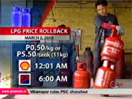 <b> QTV: </b> Shell, Petron to roll back LPG prices