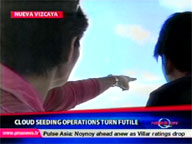   QTV:   Cloud seeding operations in Nueva Vizcaya turn futile