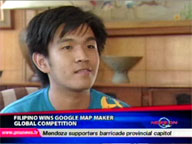   QTV:   Filipino wins Google mapmaker global competition