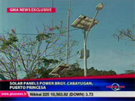 <b>QTV: </b>Solar energy powers Puerto Princesa village