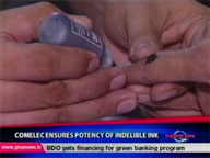 <b>QTV: </b>Comelec ensures potency of indelible ink