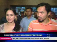 <b>QTV: </b>Dinner party held for Manny Pacquiao