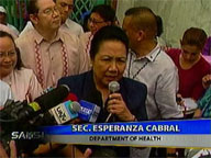  Saksi:   Groups involved in HIV-AIDS campaign support Sec. Cabral