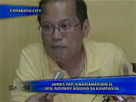  Saksi:  Kris Aquino-Yap joins Sen. Aquino sortie for the first time