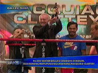 <b>Saksi: </b>Pacquiao-Clottey fight is new Dallas Cowboys stadium's premiere event