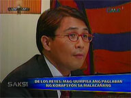 <b>Saksi: </b>JC de los Reyes to abolish solons' pork barrels if he becomes President