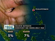 <b>Saksi: </b>Indelible ink's silver nitrate content not enough, tests indicate