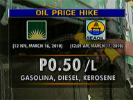 <b>Saksi: </b>Oil price hike