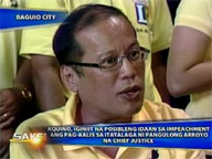   Saksi:   Aquino: We may remove by impeachment whoever Pres. Arroyo appoints as Chief Justice