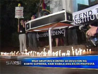   Saksi:   Groups opposed to SC decision launch flurry of protests