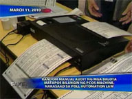 <b> Saksi: </b> Poll automation law requires 'random manual audit' of ballots after PCOS count