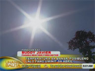 Pagasa: Temperatures expected to rise in April