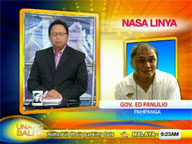 Gov. Ed Panlilio mulls placing some Pampanga towns under state of calamity