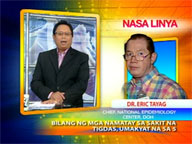 Measles death toll climbs to 5, says DOH chief epidemiologist Eric Tayag