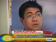 DOJ exec: Michael Ray Aquino files petition for writ of habeas corpus before US court
