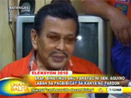 Erap lashes back at Noynoy over comments on pardon