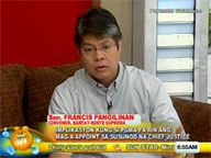 Sen. Pangilinan, Gary Olivar on SC decision allowing Arroyo to name next SC chief