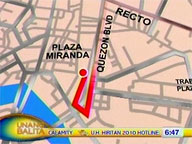Route of Pacquiao motorcade in Metro Manila