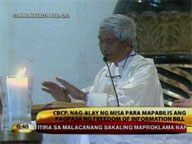 CBCP offers Mass for immediate passage of Freedom of Info bill