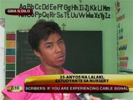 25-year-old man enrols in nursery school in Iloilo