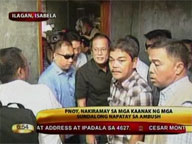 PNoy condoles with kin of soldiers slain in ambush