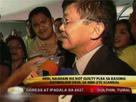 Neri pleads 'not guilty' to graft charges arising from NBN-ZTE scandal